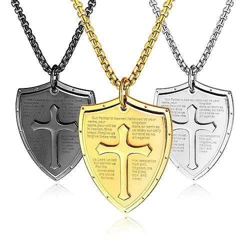 Collier Jésus pour homme style hiphop à porter au quotidien avec photo