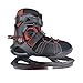 SOFTMAX - Insulated Ice Skates for Men - Soft, Comfortable and Breathable Boots for Ice Skating with ATOP Dial Lace Up System(Black/RED, Size 11)