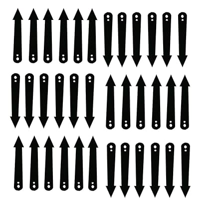 Jai Hari Drip Irrigation Accessories-Arrow Stakes/Stand|Drip Irrigation Accessories for Watering Home Garden 4mm Drip Pipe Pack of (500)