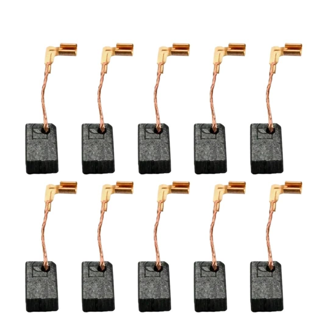 Vcaldgfz Cb459 10Pcs Carbon Brush For Ga5030 Cb 325/459/303/419/203/85​ Gv5000 4301Sv 6510B-2 8410B 9035 9504Bh 6510(Cb459)