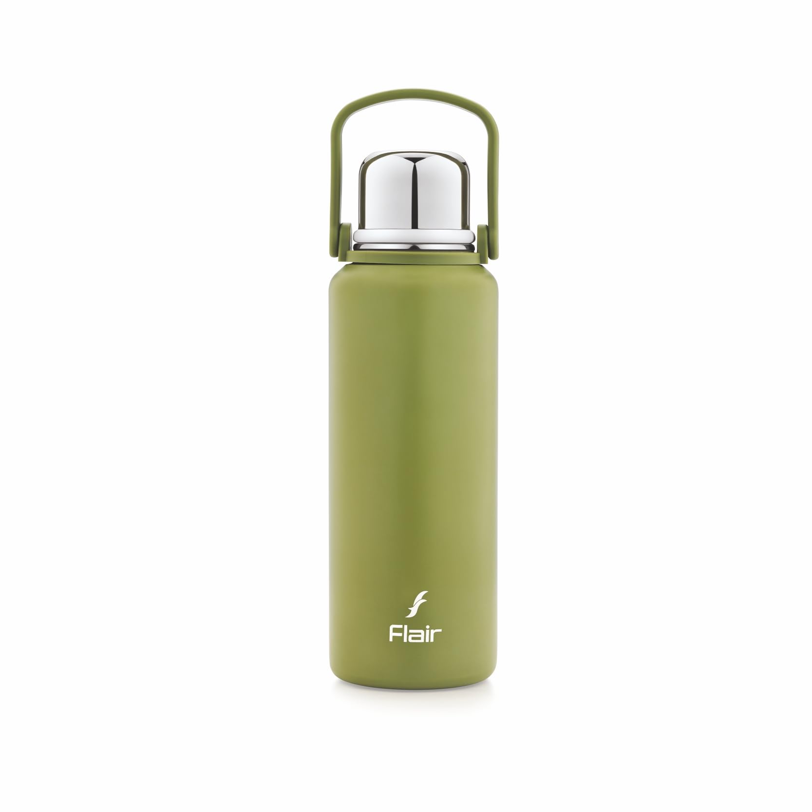 Flair Drip Thermosteel Vacuum Insulated Steel Bottle (1500 ml, Green) | Upto 24 Hours Hot and Cold | Leakproof, BPA-Free, Tough & Durable, Tea Flask, Coffee, Travel Bottle, Gym