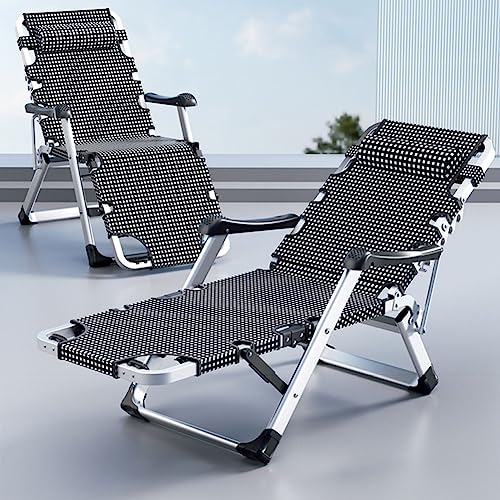 Structure en acier robuste pour cette chaise longue pliante de luxe - 3