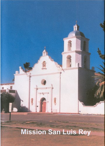 Mission San Luis Rey de California maqueta histórica de madera para coleccionistas
