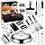 N NOBLE FAMILY 38PC Flat Top Grill Griddle Accessories Set - Must Have for Your Outdoor Griddle with Professional Griddle Spatula, Cleaning Kit, Grill Basting Cover - Ideal Griddle Gift for Men Women