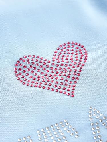 Women's Sequin Heart Letter Mini Skirt4