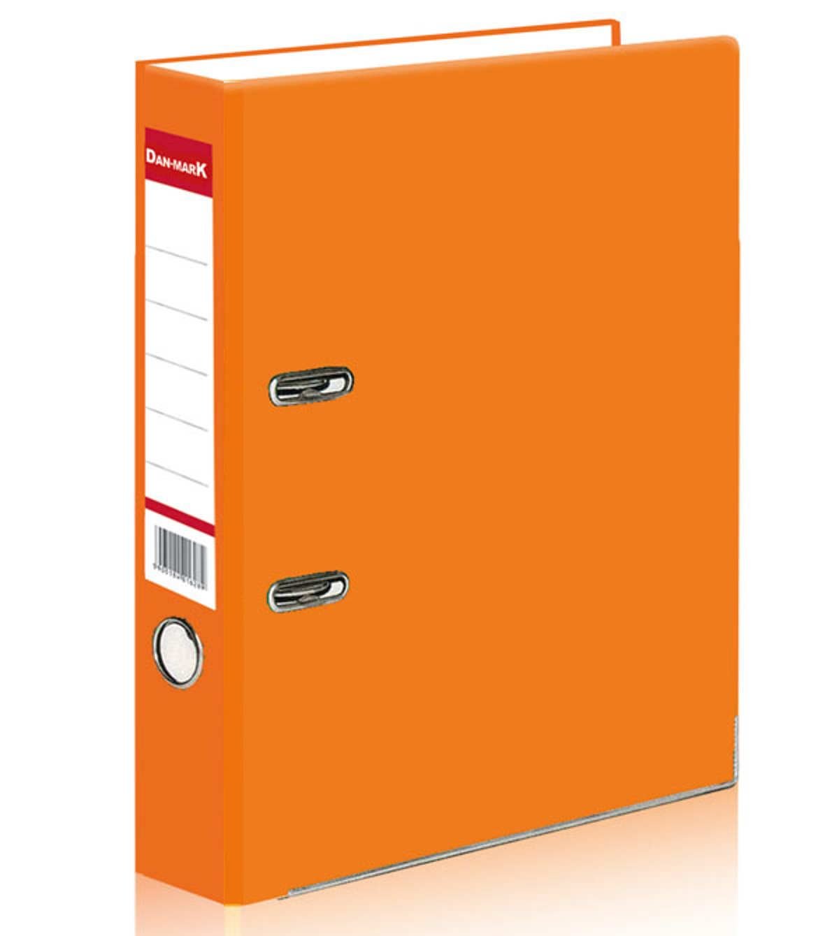OFFICE CENTRE 10 x Orange A4 Large 75mm Lever Arch Files Folders Stationery Metal Document Storage