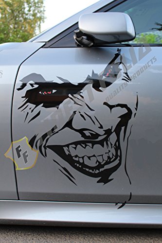 Finest-Folia UG - Pegatina para Coche diseño de Joker de Batman why so serious Sticker Calcomanía Adhesivos