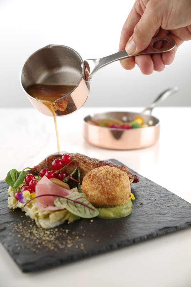 HENDI 607022 Casseroles miniatures avec bec verseur