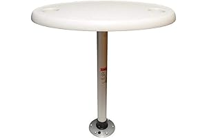 Springfield Marine's Oval White Table: Perfecting Your Marine Dining Delights