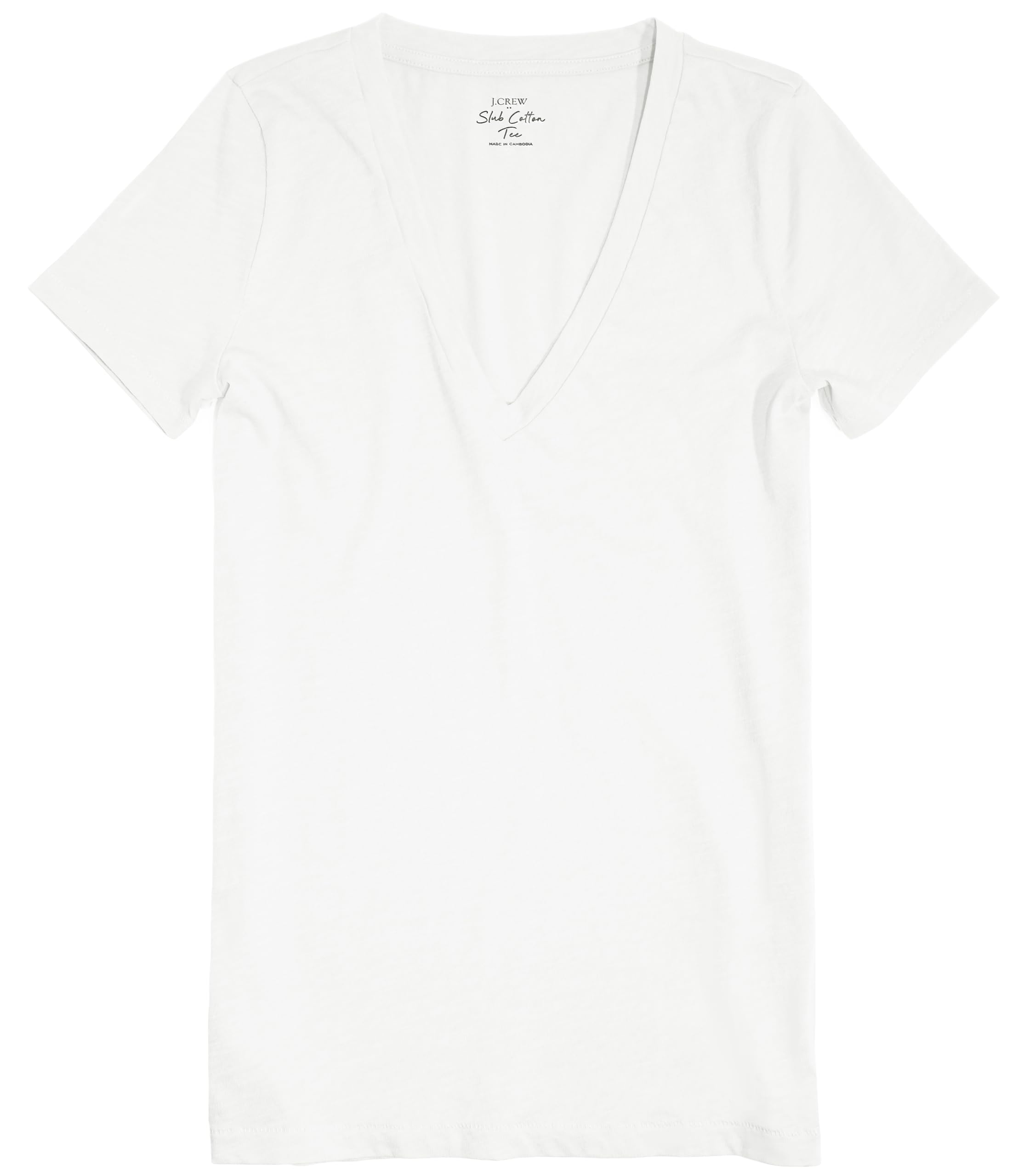 J.Crew MercantileWomen's Short Sleeve Vintage Cotton V-Neck Tee