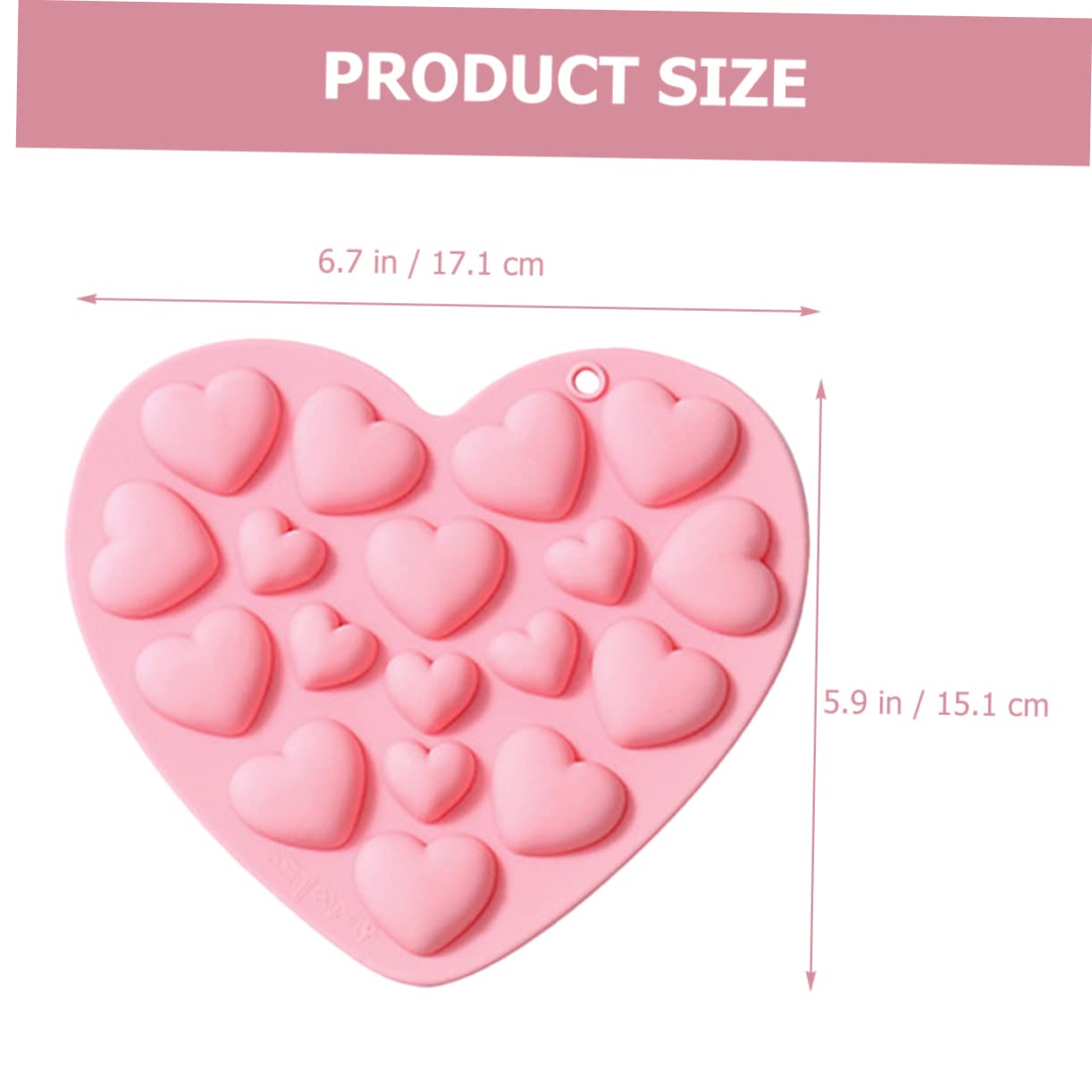 IMIKEYA 4 set di stampi antiaderenti per cuocere strumenti per mousse decorazione di biscotti cubetti di ghiaccio dolci cioccolatini decorazione di dolci decorazioni da 2 pezzi x 4