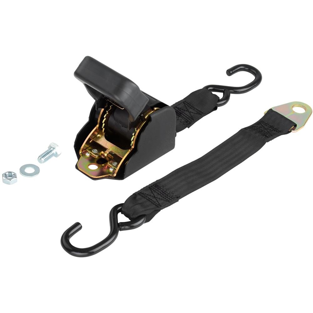 2 retractable ratchet straps