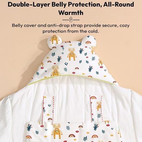 Image of StarAndDaisy Baby Swaddle Wrap for Newborn 0-9 Months, Baby Sleeping Bag Or Blanket, Muslin Swaddle for New Born Baby for All Season (Boys & Girls)-Rainbow Print
