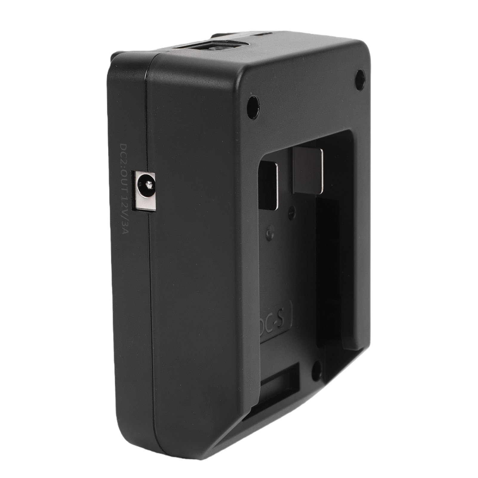 Akozon Placa Adaptadora de Batería para Herramientas Eléctricas Potente Adaptador de Batería de Montaje en V con Salida CC USB C de 100 W para Equipos de Fotografía Luces Teléfonos Uso