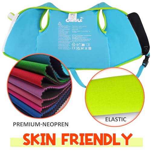 Image of Toddler Swim Vest, Neoprene Trainer with Adjustable Straps and Crotch Strap