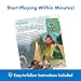 Wonder Forge Disney Moana Matching Game - Fun and Educational Memory Game for Boys and Girls Ages 3-5 - Featuring Moana and Maui - Toddler Learning Activity
