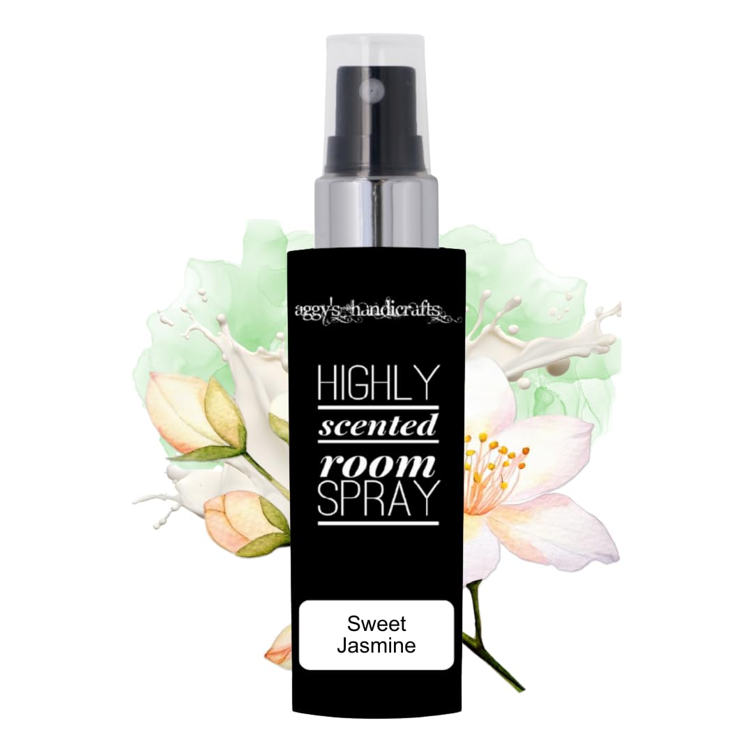 SWEET JASMINE Handmade Highly Scented Room Spray Mist Air Freshener for Home