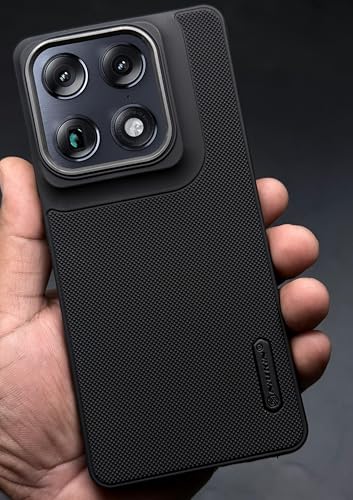 Image of NIUKIN Super Frosted Shield Pro Soft Mobile Back Case for Motorola Signature | Shockproof Scratchproof Cover | Black