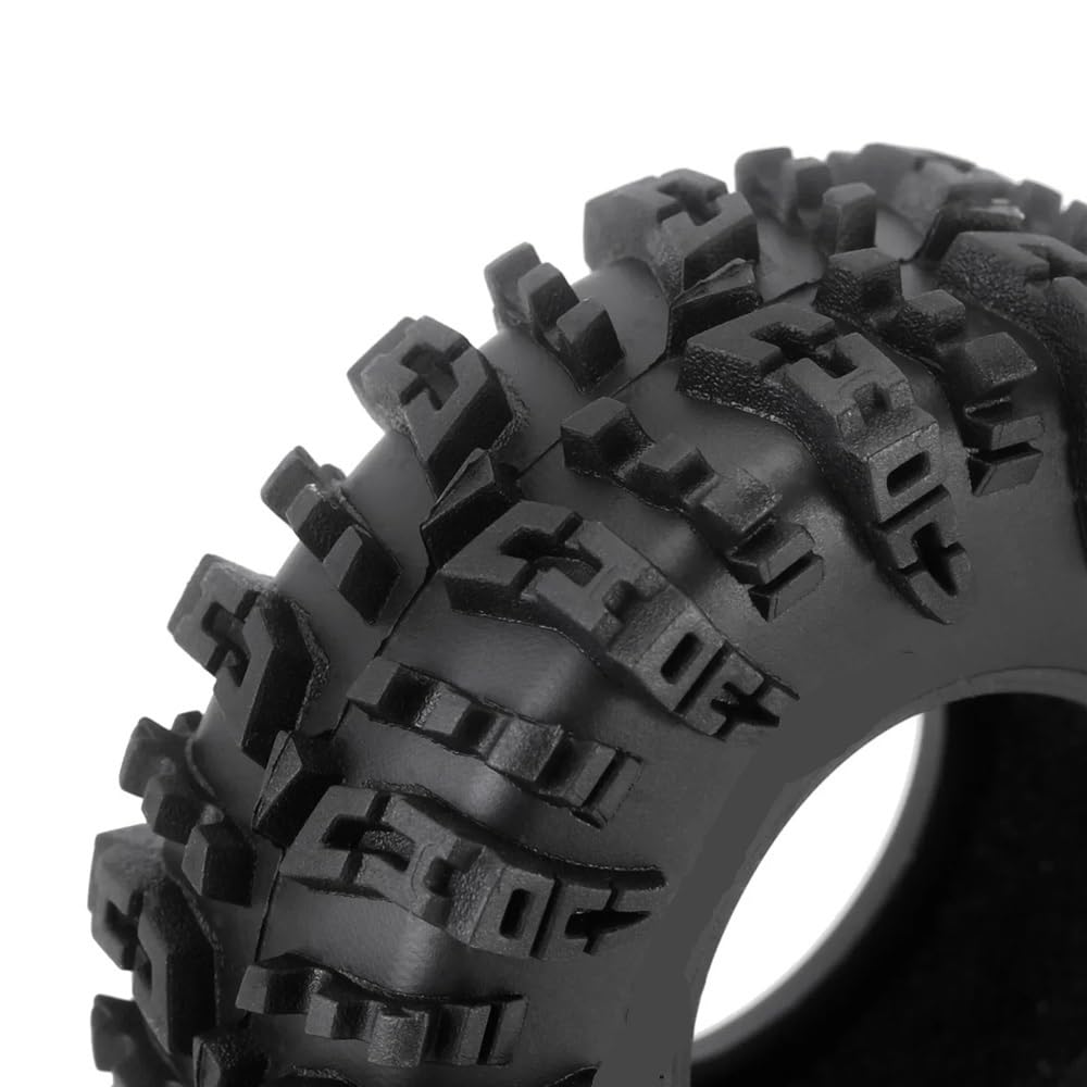Mud Terrain S5 Swamp Claw 1.3" Wheel Tires Set Kompatibel mit 1/18 1/24 Scale RC Crawler und Off-Road Fahrzeugen