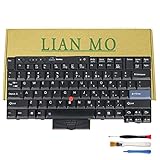 LIAN MO Laptop Keyboard for Lenovo ThinkPad T410 T410S T420 T420S X220 X220I X220S X220T T510 T520 W510 W520 Notebook American Keyboard 45N2211 45N2141