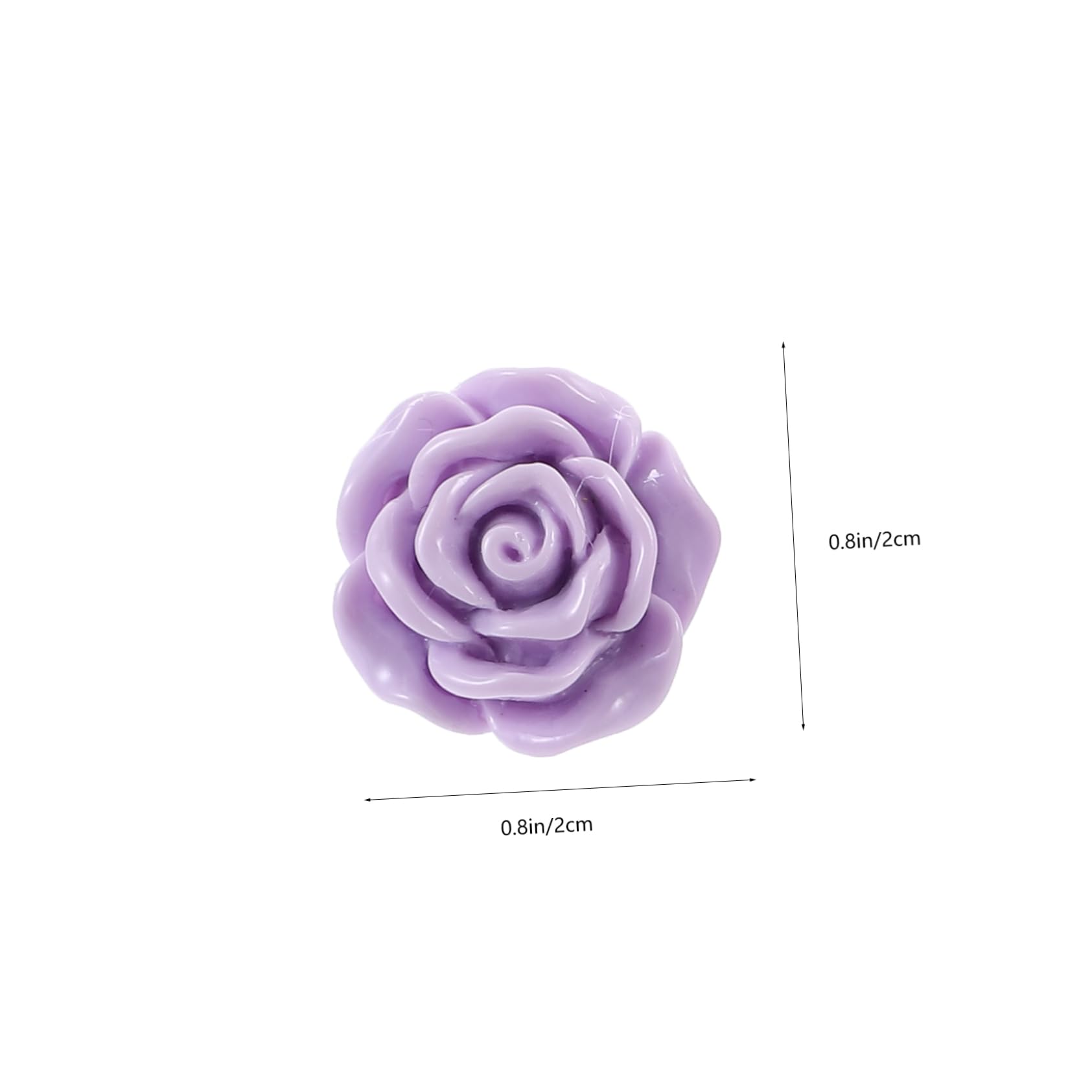 Veemoon 5 Ensembles Épingles À Roses Accessoires Multi Fonctions pour Cartes Et Décorations Épingles Pratiques pour Usage 40 Pièces * 5