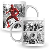 KaTunn - Taza Superhéroes Personalizada con Nombre - Taza Personalizada para Café - Tazas Originales para Regalar - Regalo Friki para Fans - Regalos Personalizados Únicos (Daredevil)
