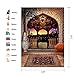 Palace of Morocco Backdrop for Moroccan Party Middle Eastern Style Interior Palace Architecture Art Design Background for Kids Children Baby Shower Birthday Party Decor MEETSIOY 5x7ft LSMT1421