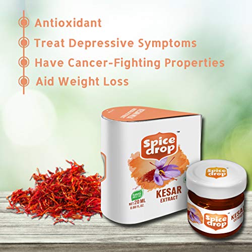 Image of Spice Drop Saffron Milk Extract - Pure Kashmir Extract - High Aroma, Functional, Rich Flavor and Aroma - No Artificial Color and Preservative - Gluten Free & Non GMO (Saffron Milk Mix)