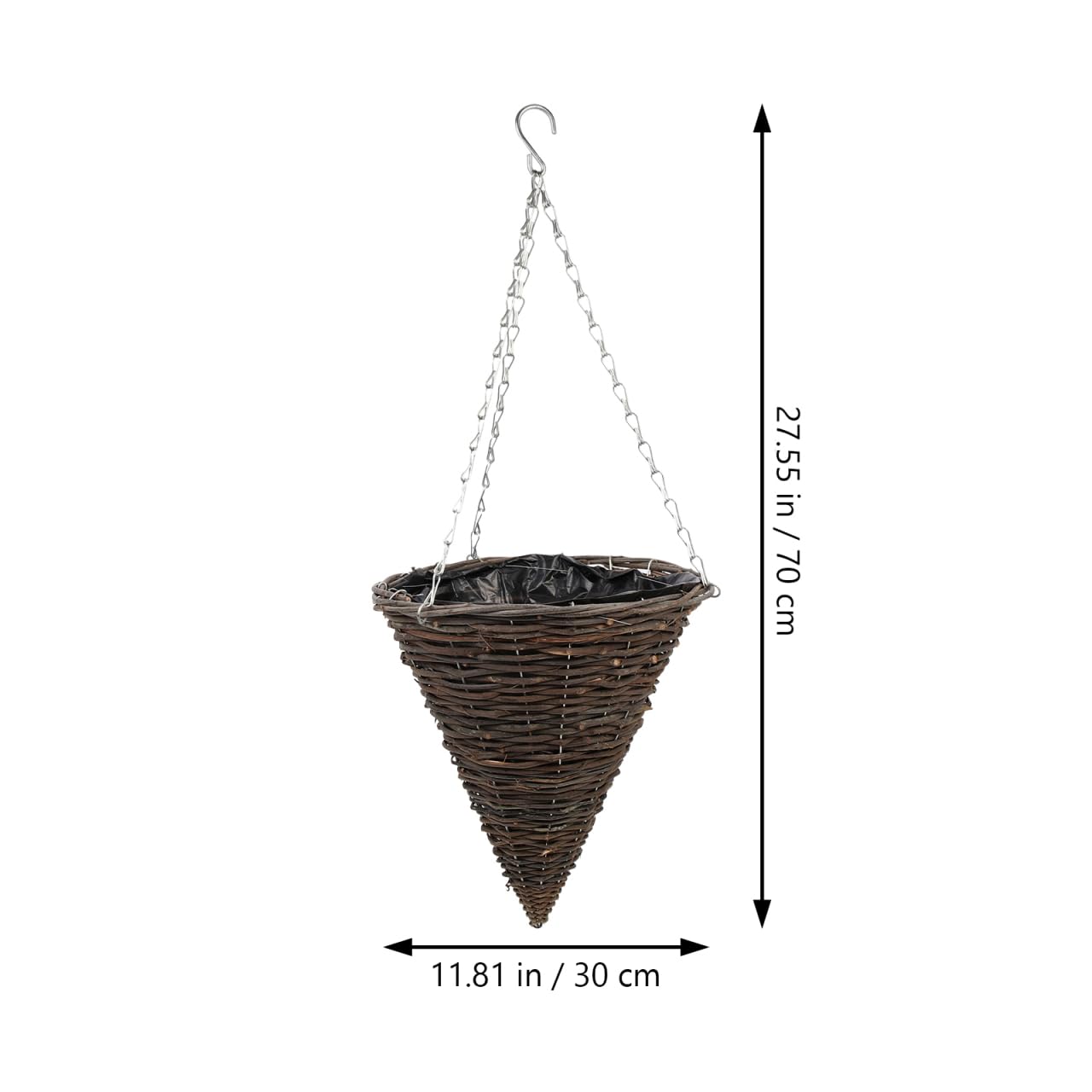 ERINGOGO 2 Packs Hanging Planters, 27