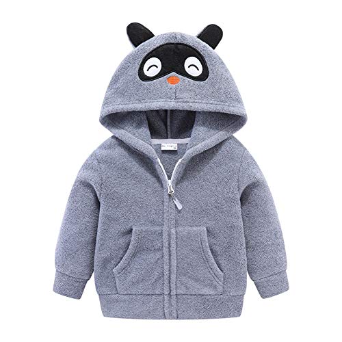 Image of Mud Kingdom Fleece Hoodies Jacket for Boys Girls Full Zipper Long Sleeve Happy Halloween