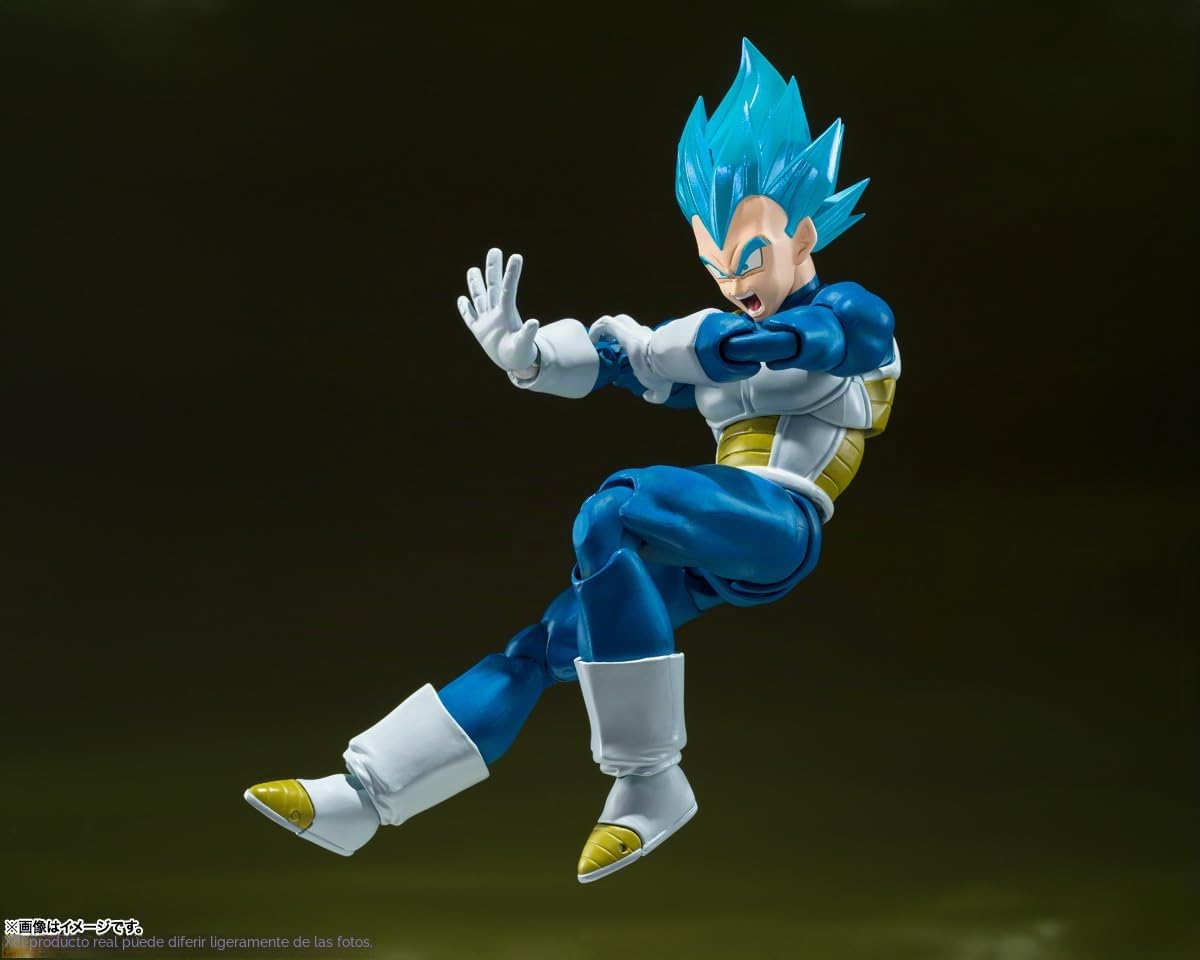 Super Saiyan God Super Saiyan Vegeta -unwavering Saiyan Pride- Fig. 13,5 cm Dragon Ball su | Dragon Ball Super 15.2 cm S.H. Figuarts Super Saiyan Blue Vegeta Inquebrantable Pride