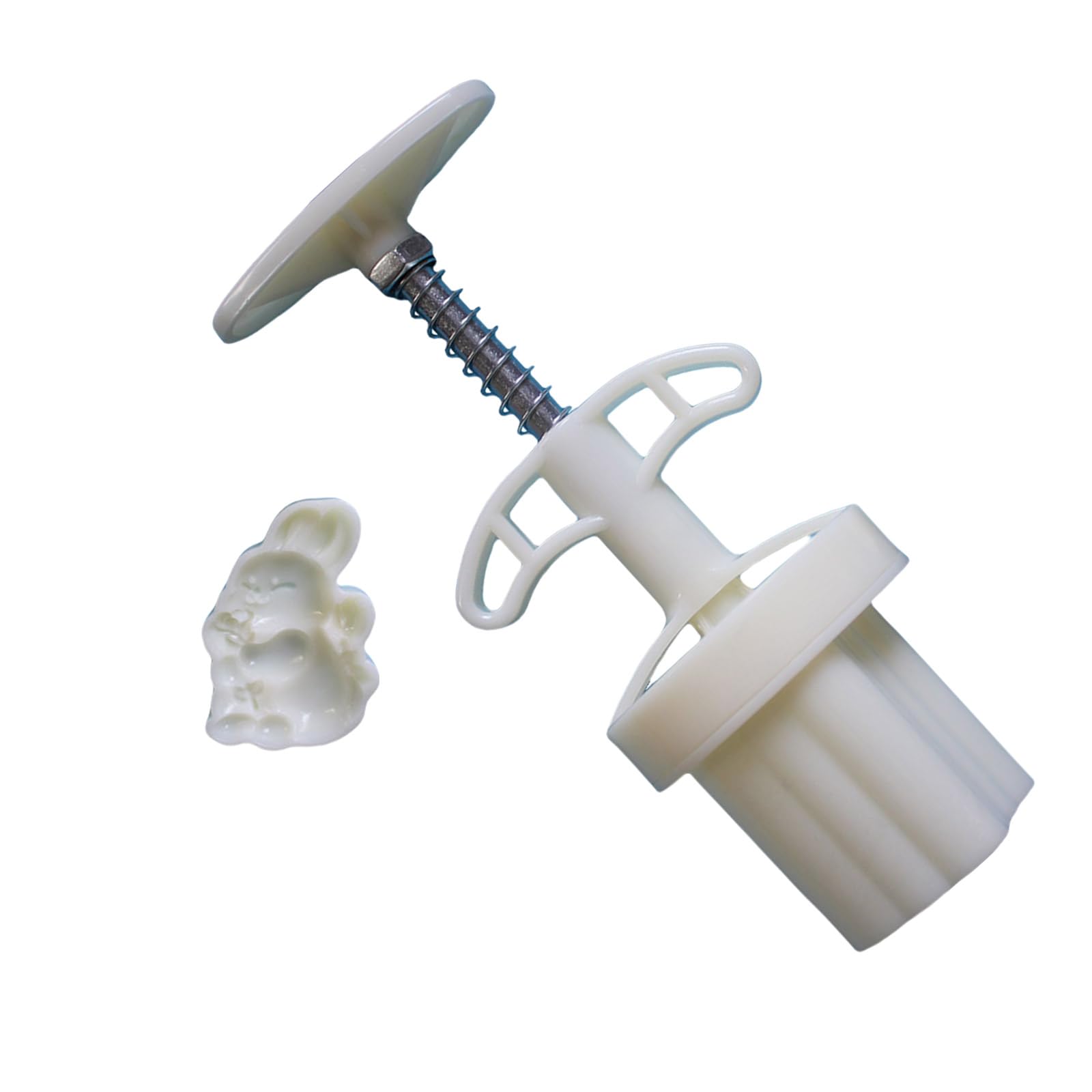 Elnwnnkc Cake Molds Dessert Press Tool Rose Rabbits Shape Pastrys Tool ABS Texture Pastrys Baking Supplies Suitable for Cake Baking Molds