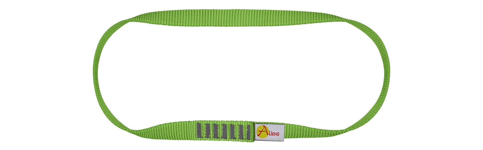 Aliens Bandschlingen Set Open Sling (Bruchlast 22 kN/2200kg, 16 mm Breite)