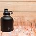 Zak Designs Planet Zak 32 oz. Insulated Beer Growler, Black