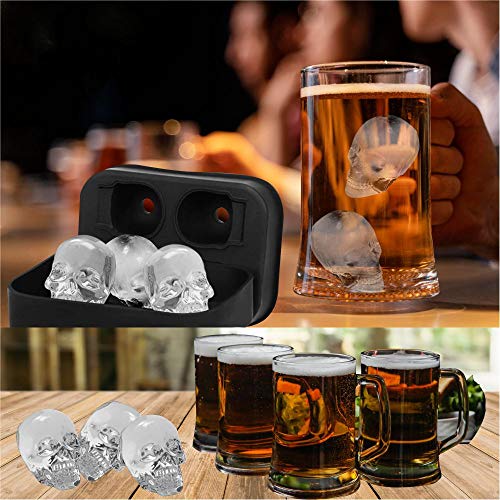 Molde para Cubitos de Hielo Silicona Pack 2 con Tapa miniatura 7