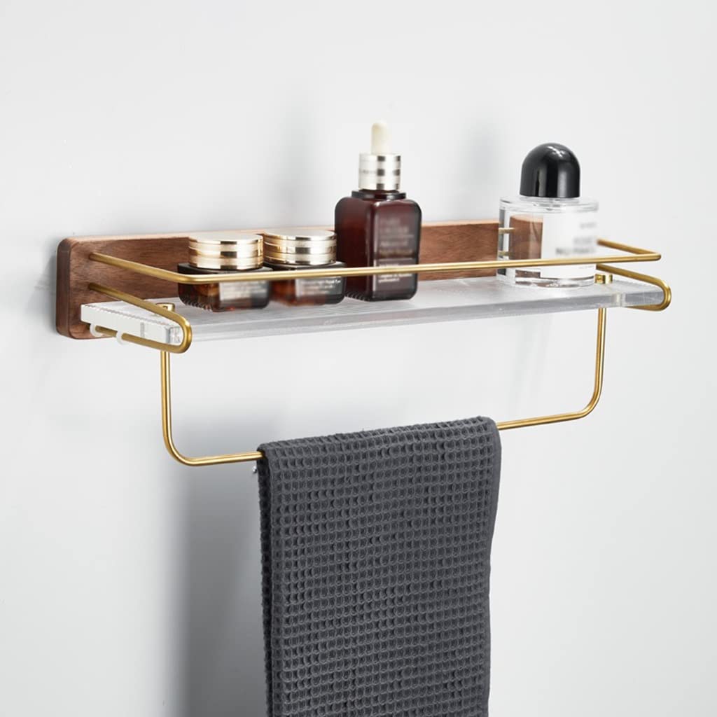 Étagère de salle de bain en acrylique pour ranger vos cosmétiques avec style