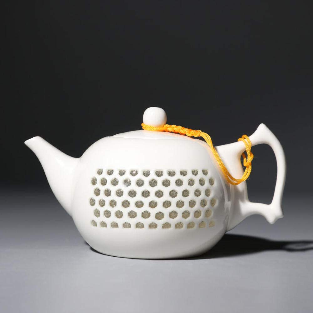 Czajniczek Zaparzacz Do Herbaty Czajniczek Ekspres Do Herbaty 1 Sztuk Hollow Teapot Ceramic Niebieski I Biały Czajnik Czajnik Czajnik Czajnik Czarny Herbata Pu Er Kung Fu Zestaw Herbaty 240Ml Hollow H