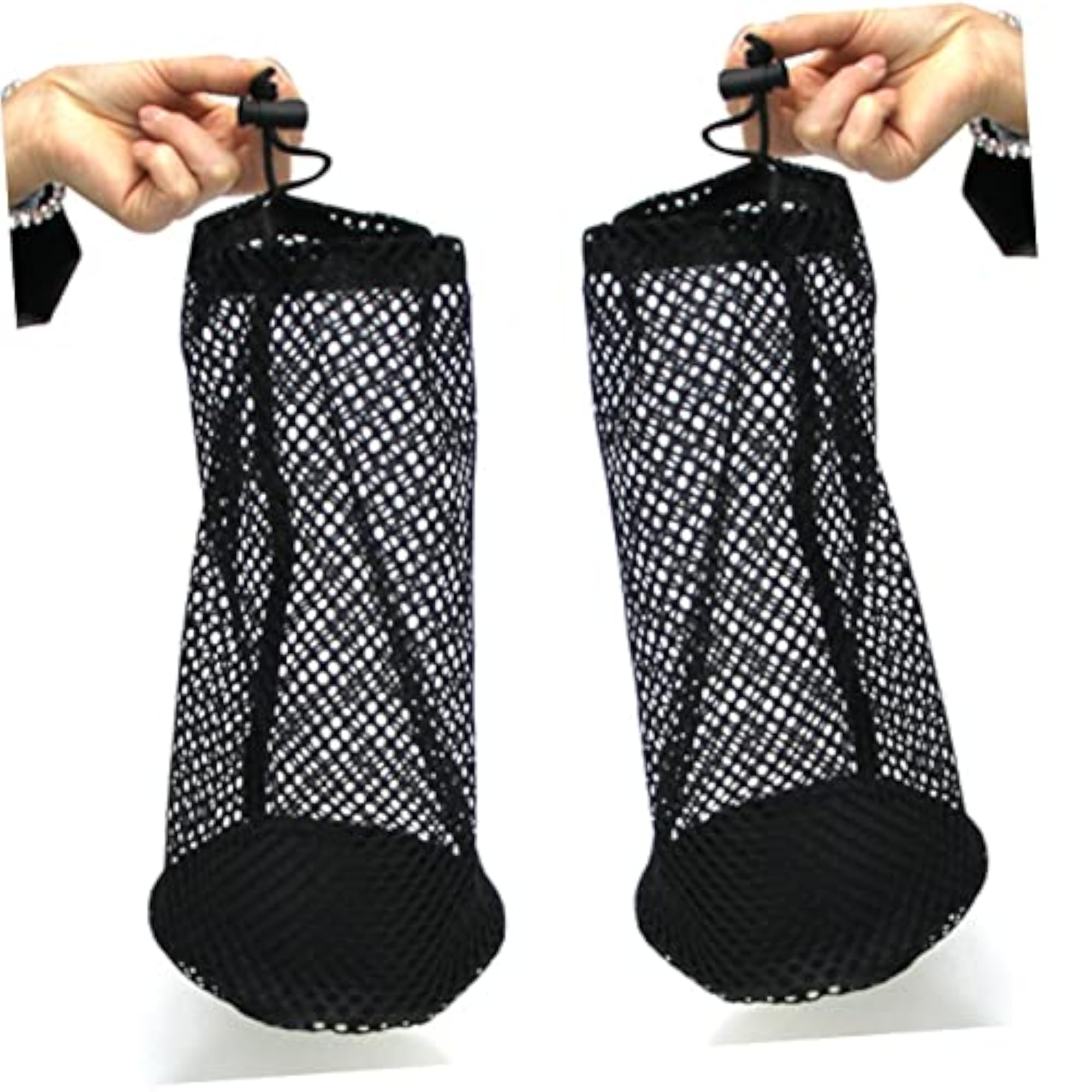 Golf Mesh Storage Bag Drawstring Pouch for Sports