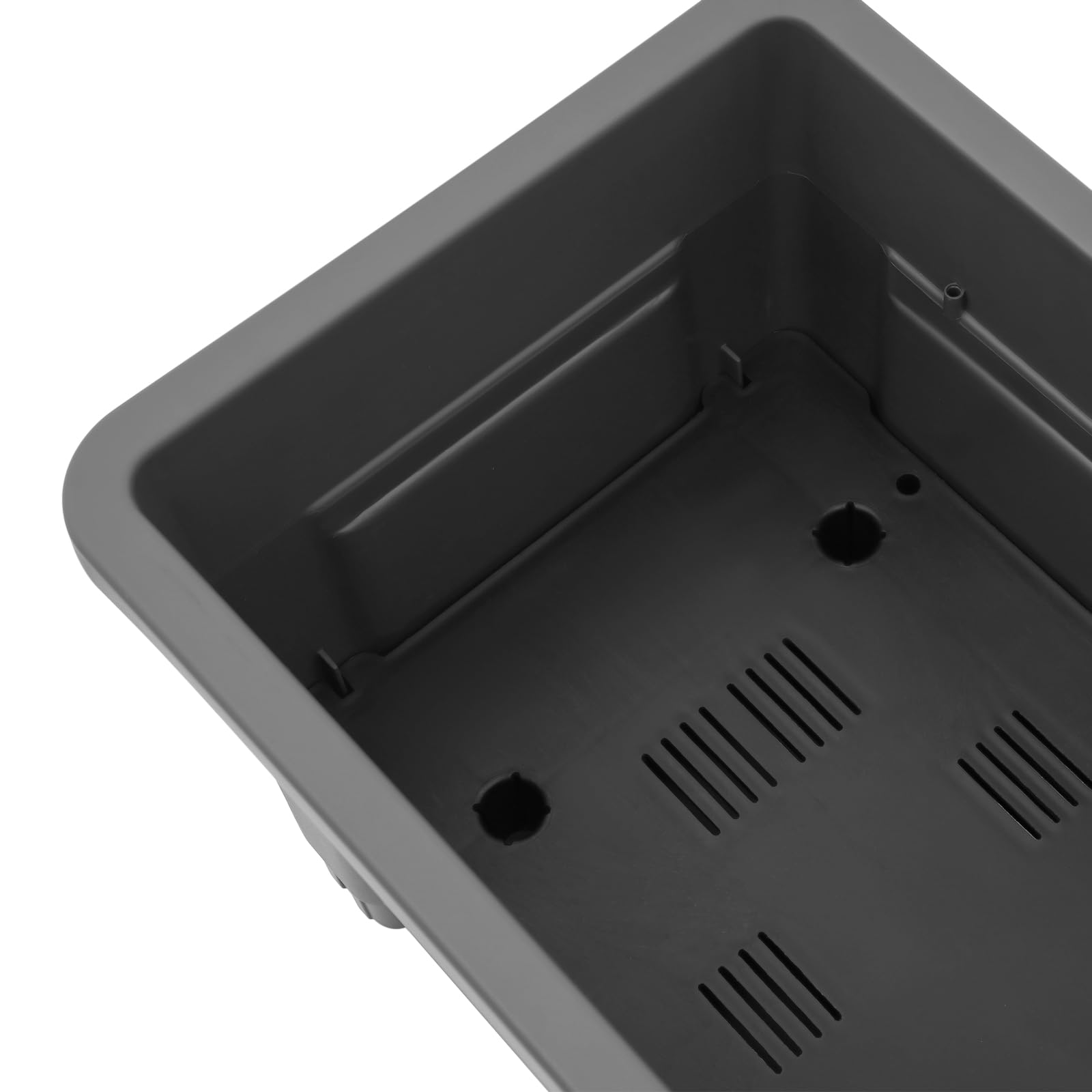 Lot de 2 jardinières pour balcon 75 x 34,5 x 65,5 cm – Jardinière carrée en plastique pour légumes, fleurs et herbes – Jardinière moderne pour terrasse, jardin et cour