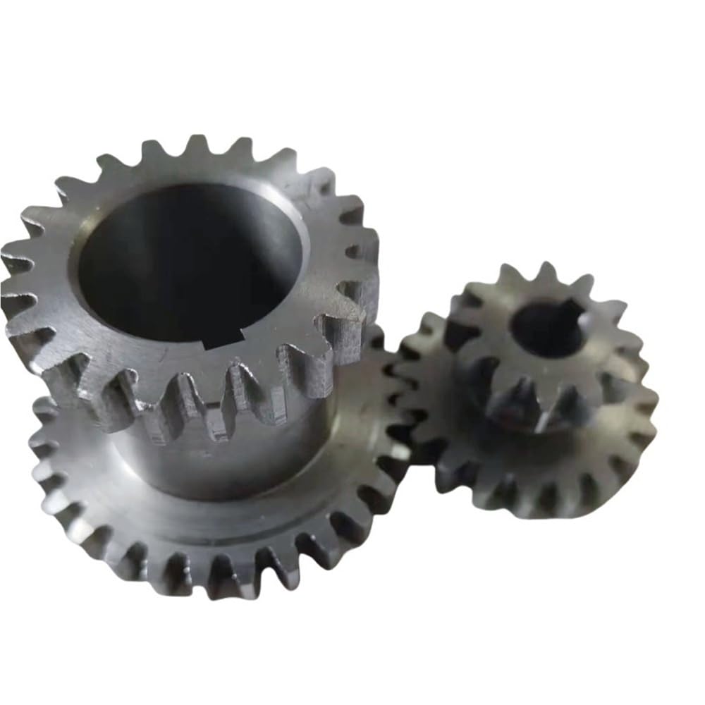 Engrenage double for broche du mini-tour CJ0618 JET BD-6, transmission haute/basse, engrenages T29xT21 et T20xT12(20 * 12 29 * 21)