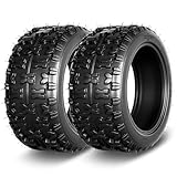 MOTOOS Set of 2 13x5-6 ATV UTV Tires, 13x5x6 All-Terrain Tires, 2-Ply Rated, Tubeless, Non-Directional Tread