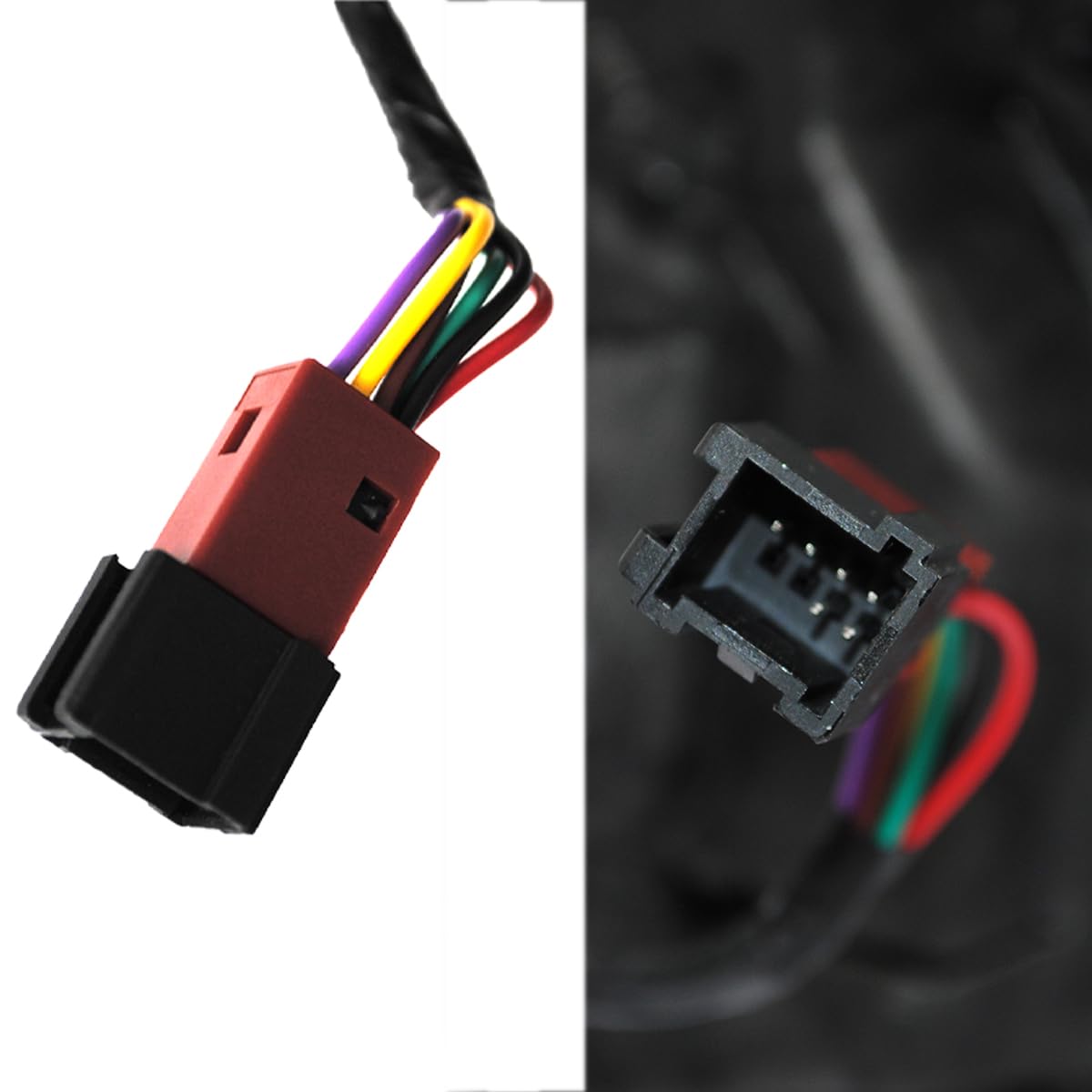 Kawin Specchietto Retrovisore Lato Sinistro Elettrico Termico di colore Nero