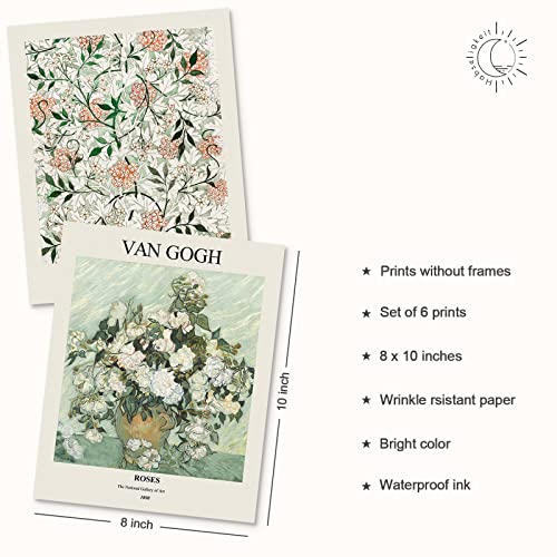 Habseligkeit Sage Green Master Wall Art Prints, Abstract Matisse Wall Art Exhibition Posters, Vintage Art Boho Art Prints, Retro Room Decor for Aesthetic Bedroom?8x10inch, Unframed