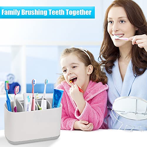 CJBIN Porta Spazzolino Elettrico Bagno, Porta