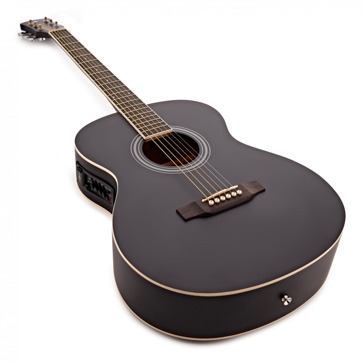 Guitarra Electroacústica de Estudiante Gear4music, Negro