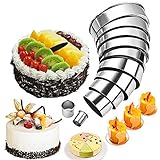 【Aplicaciones amplias】 Ideal para hacer mini pasteles, pasta de goma, pasteles, galletas, pequeños panqueques, decoración de chocolate; También son perfectos para cortar verduras, frutas, sándwich, etc.