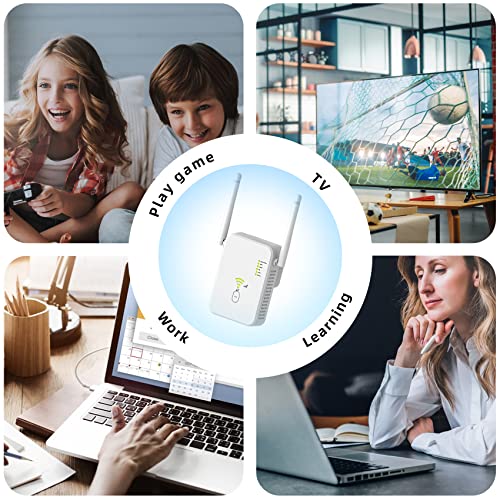 2023 Wifi Extender,Wifi Extenders Signal Booster For Home Covers Up To 8000 Sq.ft And 40 Devices,1.2Gbps Dual Band 2.4G/5G Wifi Range Extender Wifi Booster And Signal Amplifier #TOP7