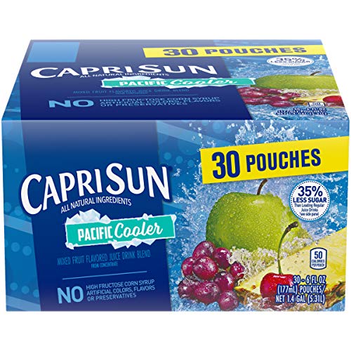 Capri Sun Pacific Cooler Juice Drink, 30 - 6 fl oz Pouches