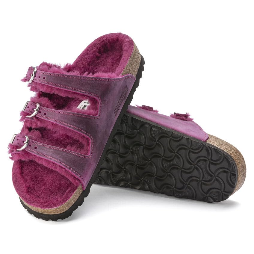 Amazon.com: Birkenstock Florida Fresh Shearling-Lined Sandal 