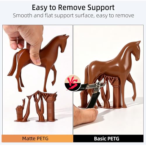Image of IEMAI Brown Matte PETG Filament 1.75mm 1kg Compatible with Bambu Lab AMS